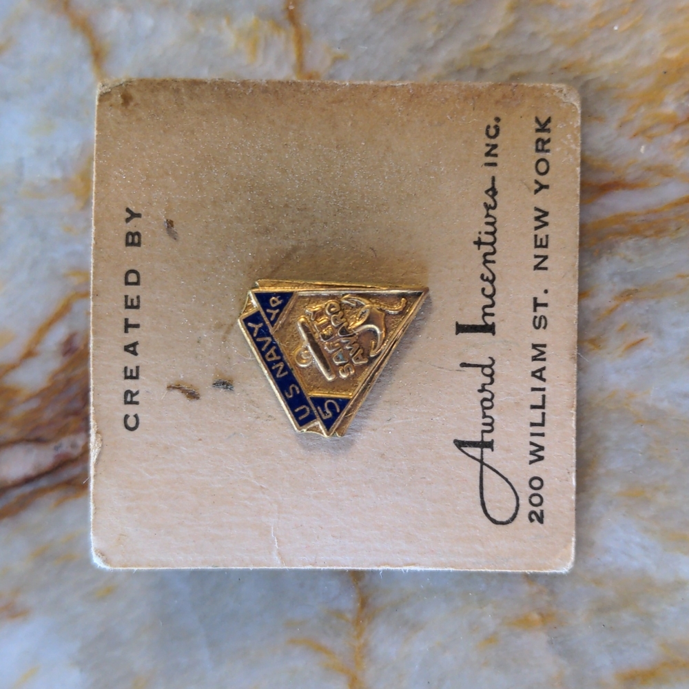 U.S. Navy 5 Year Safety Pin Jewelry